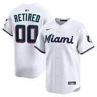 Men's Nike White Miami Marlins Home Limited Pick-A-Player Retired Roster Jersey