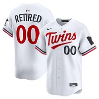 Men's Nike White Minnesota Twins Home Limited Pick-A-Player Retired Roster Jersey