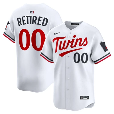 Men's Nike White Minnesota Twins Home Limited Pick-A-Player Retired Roster Jersey