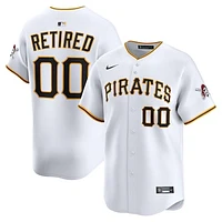Men's Nike White Pittsburgh Pirates Home Limited Pick-A-Player Retired Roster Jersey