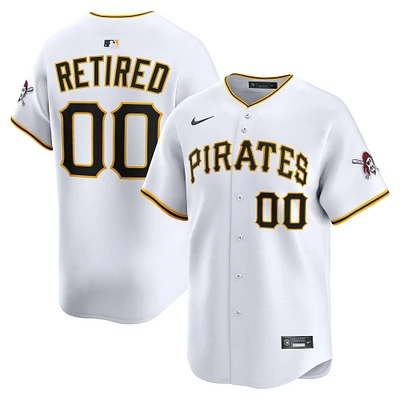 Men's Nike White Pittsburgh Pirates Home Limited Pick-A-Player Retired Roster Jersey