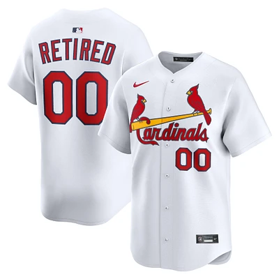 Men's Nike White St. Louis Cardinals Home Limited Pick-A-Player Retired Roster Jersey