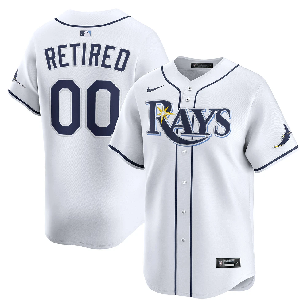 Men's Nike White Tampa Bay Rays Home Limited Pick-A-Player Retired Roster Jersey