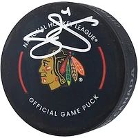 Seth Jones Chicago Blackhawks Autographed Official Game Puck