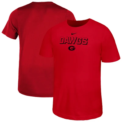 Youth Nike Red Georgia Bulldogs Legend Performance T-Shirt