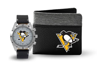 Pittsburgh Penguins Watch and Wallet Gift Set