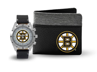 Boston Bruins Watch and Wallet Gift Set