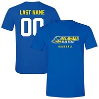 Unisex  Royal Delaware Fightin' Blue Hens Baseball NIL Pick-A-Player T-Shirt