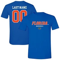 Unisex  Royal Florida Gators Baseball NIL Pick-A-Player T-Shirt