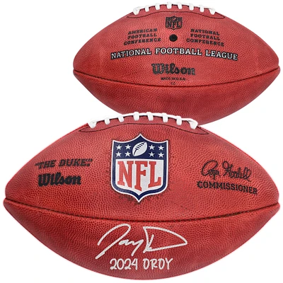 Jayden Daniels Washington Commanders Autographed 2024 NFL Offensive Rookie of the Year Duke Football with "2024 OROY" Inscription
