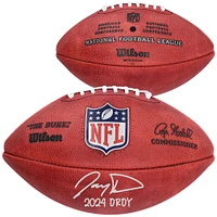 Jayden Daniels Washington Commanders Autographed 2024 NFL Offensive Rookie of the Year Duke Football with "2024 OROY" Inscription