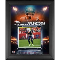 Patrick Surtain II Denver Broncos Framed 13" x 16" 2024 NFL Defensive Player of the Year Collage