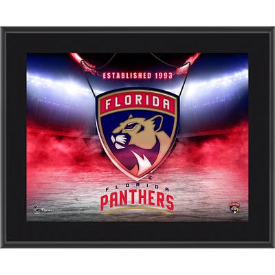 Florida Panthers 10.5" x 13" Horizontal Team Logo Sublimated Plaque