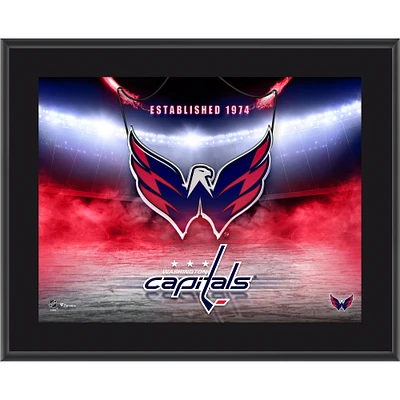 Washington Capitals 10.5" x 13" Horizontal Team Logo Sublimated Plaque