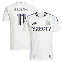 Men's adidas Hirving Lozano White  2025 Woven Into One Replica Player Jersey