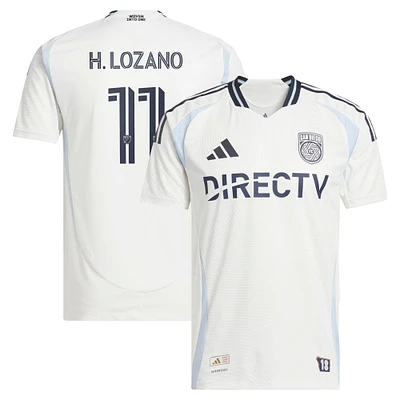 Men's adidas Hirving Lozano White  2025 Woven Into One Replica Player Jersey