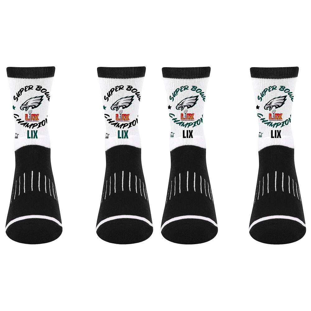 Unisex Starter Philadelphia Eagles Super Bowl LIX Champions Quarter Socks