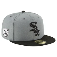 Men's New Era Chicago White Sox 125th Anniversary 59FIFTY Fitted Hat
