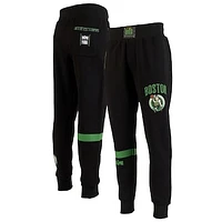 Men's NBA x Two Hype  Black Boston Celtics Culture & Hoops Collection Premium Jogger Pants