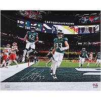Cooper DeJean Philadelphia Eagles Autographed Super Bowl LIX Champions 16" x 20" Photograph