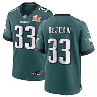 Cooper DeJean Philadelphia Eagles Autographed Super Bowl LIX Champions Nike Midnight Green Game Jersey