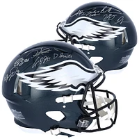 Philadelphia Eagles Autographed Super Bowl LIX Champions Riddell Speed Authentic Helmet with at least 10 Signatures featuring Jalen Hurts, DeVonta Smith, Cooper DeJean, Dallas Goedert, Saquon Barkley, more! - Limited Edition of 250