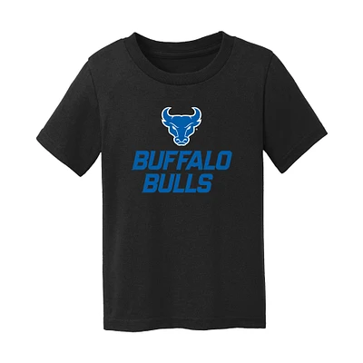 Infant Chad & Jake  Black Buffalo Bulls Logo T-Shirt