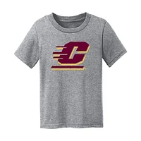 Infant Chad & Jake  Heather Gray Central Michigan Chippewas Logo T-Shirt