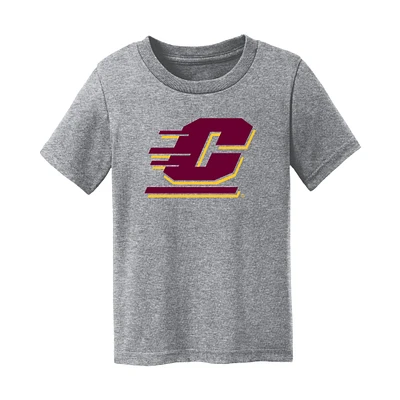 Infant Chad & Jake  Heather Gray Central Michigan Chippewas Logo T-Shirt