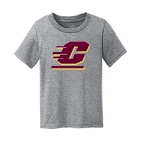 Infant Chad & Jake  Heather Gray Central Michigan Chippewas Logo T-Shirt