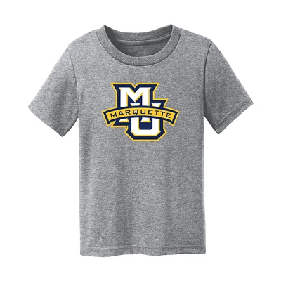 Infant Chad & Jake  Heather Gray Marquette Golden Eagles Logo T-Shirt