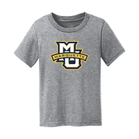 Infant Chad & Jake  Heather Gray Marquette Golden Eagles Logo T-Shirt
