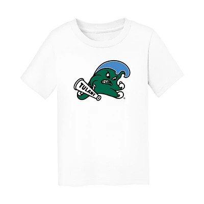 Infant Chad & Jake  White Tulane Green Wave Logo T-Shirt