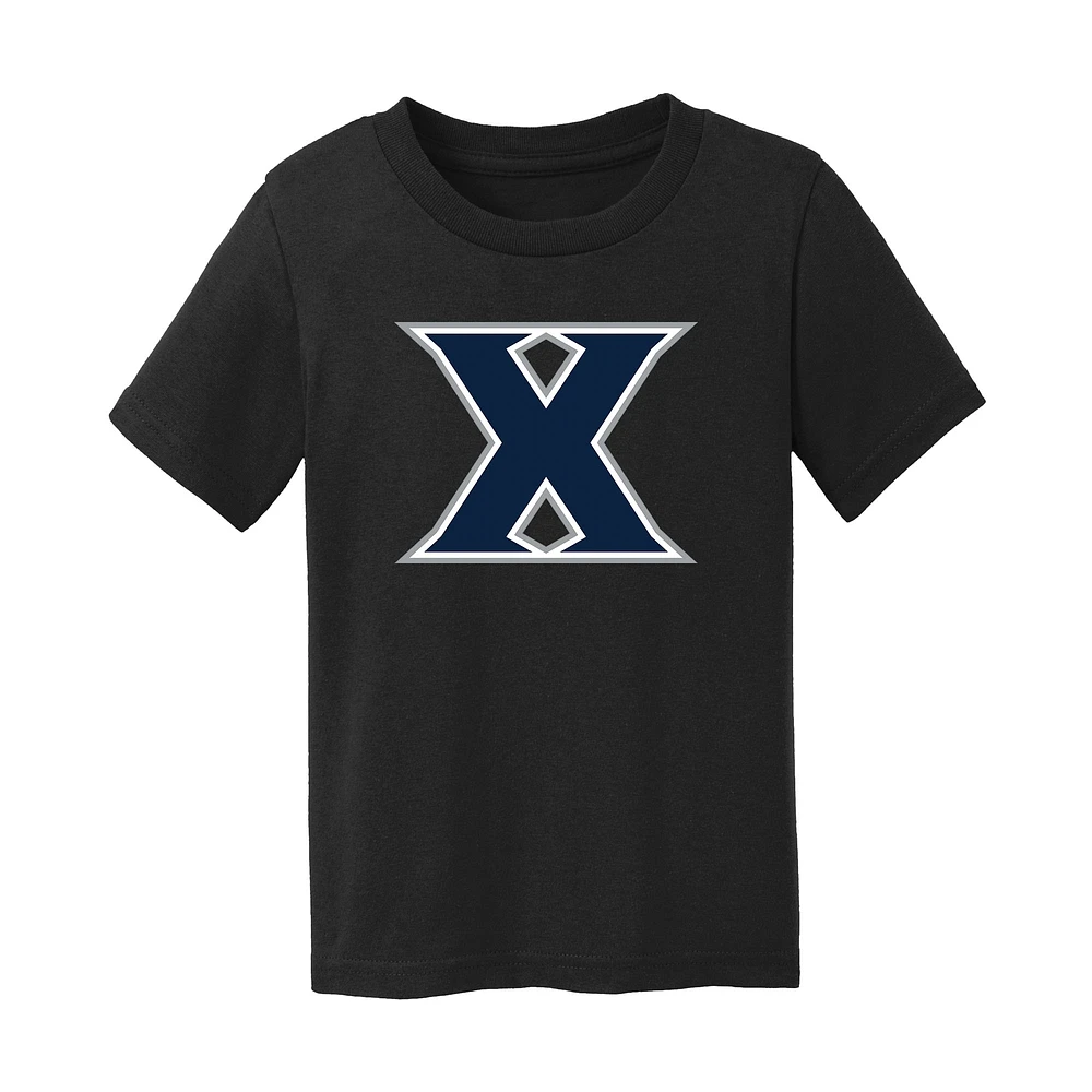 Infant Chad & Jake Black Xavier Musketeers Logo T-Shirt