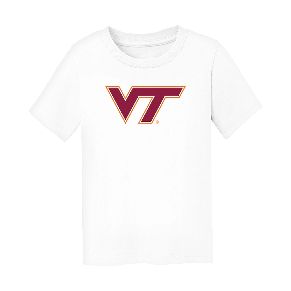 Infant Chad & Jake White Virginia Tech Hokies Logo T-Shirt
