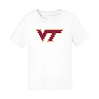 Infant Chad & Jake  White Virginia Tech Hokies Logo T-Shirt