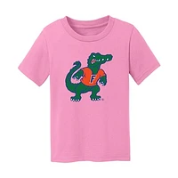 Toddler Chad & Jake  Light Pink Florida Gators Mascot T-Shirt