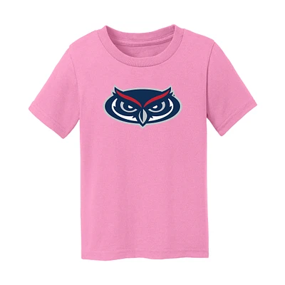 Toddler Chad & Jake  Light Pink Florida Atlantic Owls Logo T-Shirt