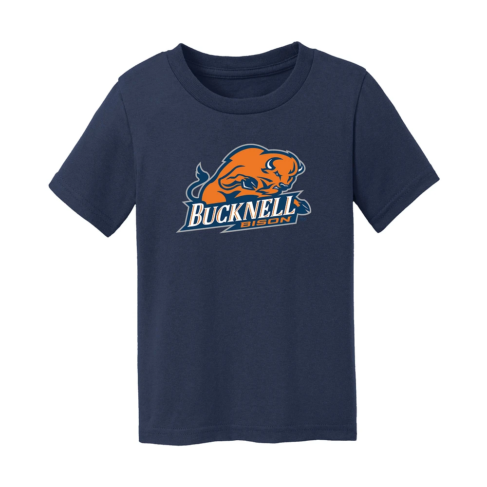 Toddler Chad & Jake  Navy Bucknell Bison Logo T-Shirt