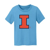 Toddler Chad & Jake  Light Blue Illinois Fighting Illini Logo T-Shirt