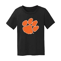 Toddler Chad & Jake  Black Clemson Tigers Logo T-Shirt