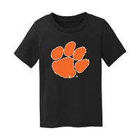 Toddler Chad & Jake  Black Clemson Tigers Logo T-Shirt