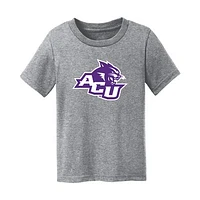 Toddler Chad & Jake  Heather Gray Abilene Christian University Wildcats Logo T-Shirt
