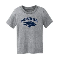 Toddler Chad & Jake  Heather Gray Nevada Wolf Pack Logo T-Shirt