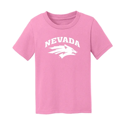 Toddler Chad & Jake Light Nevada Wolf Pack Logo T-Shirt