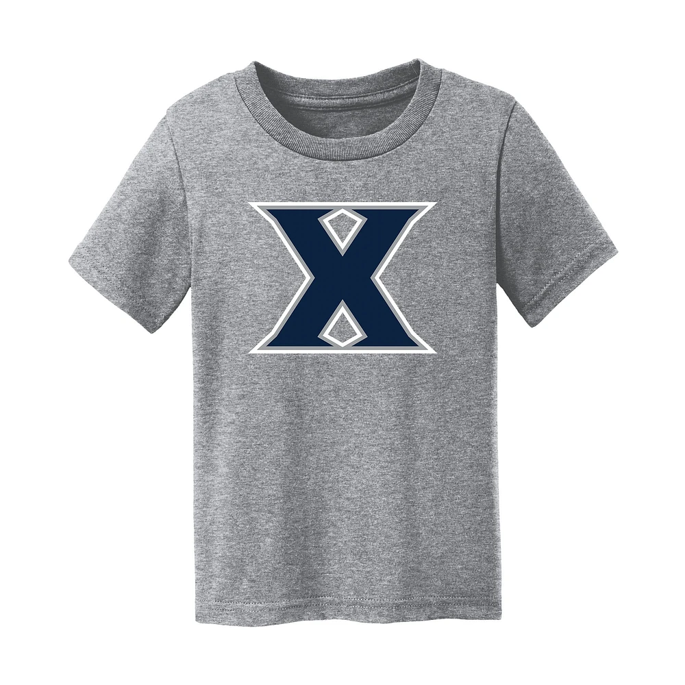 Toddler Chad & Jake Heather Gray Xavier Musketeers Logo T-Shirt