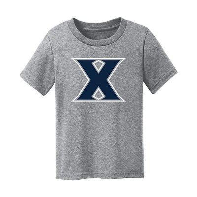 Toddler Chad & Jake  Heather Gray Xavier Musketeers Logo T-Shirt