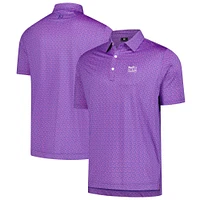 Men's FootJoy Purple FedEx St. Jude Championship ProDry Allover Floral Lisle Polo