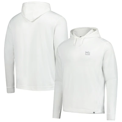 Men's FootJoy  White FedEx St. Jude Championship Lightweight Pullover Hoodie