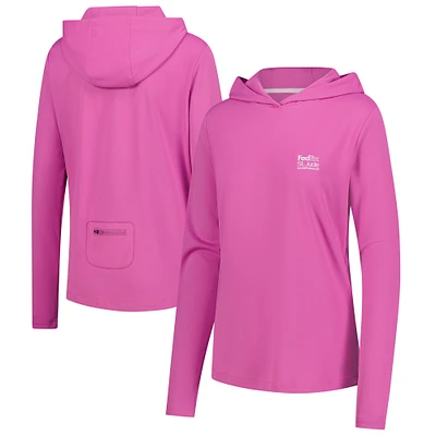 Women's FootJoy Pink FedEx St. Jude Championship Temposeries Pullover Hoodie